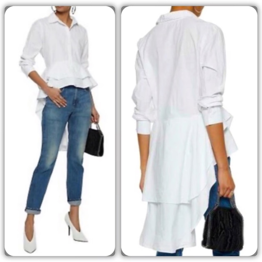 Unique Walter Baker Peplum Top